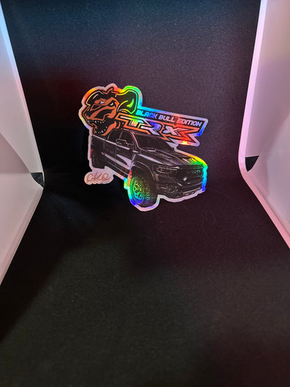 Holographic Black Bull Edition Sticker